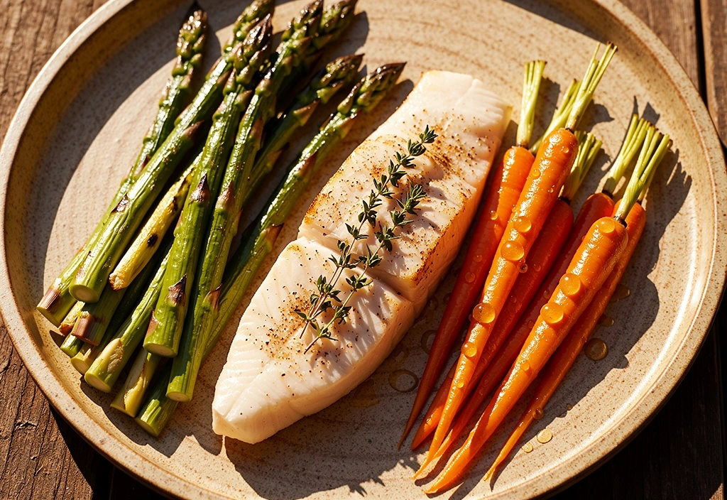 Pescado blanco marinado